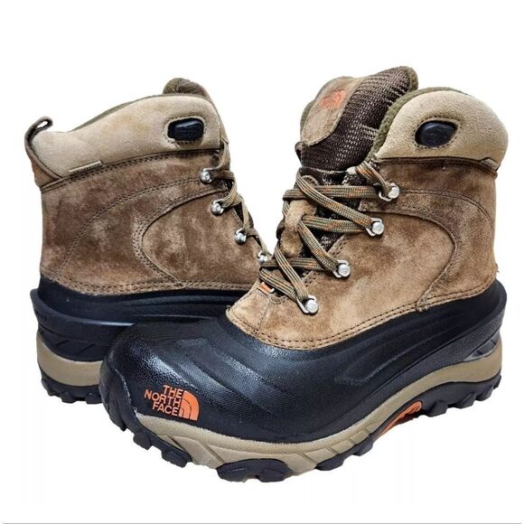 The NORTH FACE Chilkat IV Sz 10 Waterproof Insulated Winter Hiking Boots - Picture 2 of 13